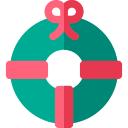 corona de navidad icon