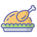 pierna de pollo icon