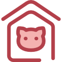 casa de mascotas icon