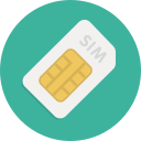 tarjeta sim icon