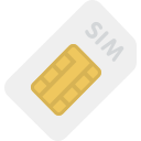 tarjeta sim icon