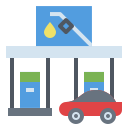 Gas station icon
