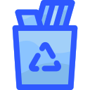 contenedor de reciclaje icon