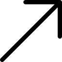 flecha diagonal icon