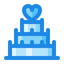 pastel de boda icon