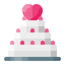 pastel de boda icon