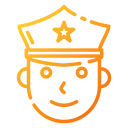 oficial de policía icon