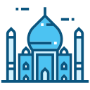 taj mahal icon