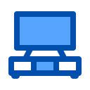 monitor de televisión icon