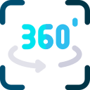 360 grados icon