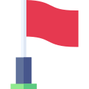 bandera roja icon