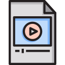 archivo de vídeo icon