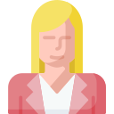 mujer de negocios icon