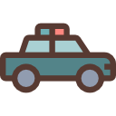 coche de policía icon