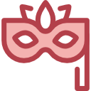 máscaras de carnaval icon