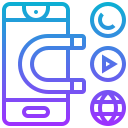 medios de comunicación social icon