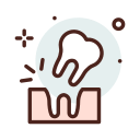 extracción dental icon