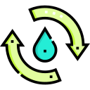 reciclar agua icon