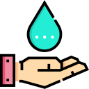 ahorrar agua icon