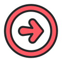 flecha correcta icon