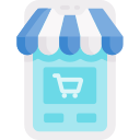 las compras en línea icon