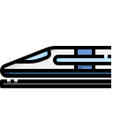 tren de alta velocidad icon