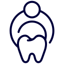 extracción dental icon