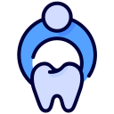 extracción dental icon