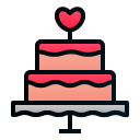 pastel de boda icon