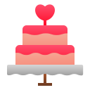 pastel de boda icon