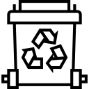 tacho de reciclaje icon