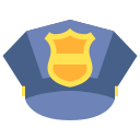 sombrero de policía 