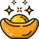 lingote de oro icon