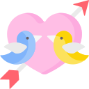 pájaro del amor icon