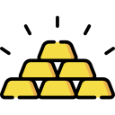 lingotes de oro icon