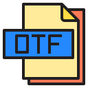 archivo otf 