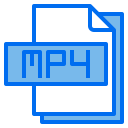 archivo mp4 icon