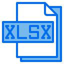 formato xlsx icon