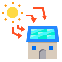 energía solar icon