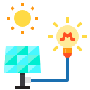 energía solar icon