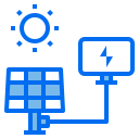 energía solar icon