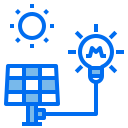 energía solar icon