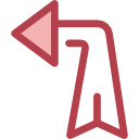 flecha diagonal icon