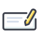 cheque icon