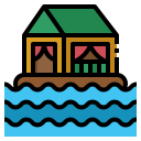 casa flotante icon