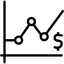 gráfico de linea icon