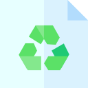 papel reciclado icon