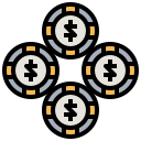 ficha de casino icon