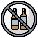 no alcohol