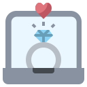 Wedding ring icon